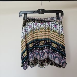2 for $30*LA Hearts boho patterned skater skirt